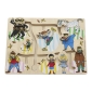 Pippi Langkous - Houten schuifpuzzel