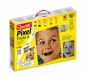 Pixel foto insteekmozaïek (4 pinborden)