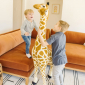 Pluchen giraffe (68,5x140x30,5cm)