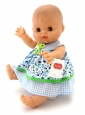 Pop Gordi meisje (blank), gekleed 34cm