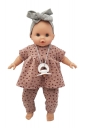 Pop Sonia (bruin/beer) met mechanisme (36cm)
