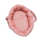 Poppendraagmand mini peach