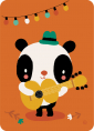 Postkaart Panda songwriter
