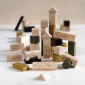 Premium houten blokken (40 stuks)