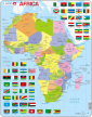 Puzzel Afrika - staatkundig (70 stukjes)