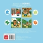 Puzzelen met Bobbie. 4-in-1-puzzel Het bos