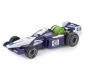 Racewagen Formule-1 (blauw)