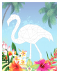 Stickerboek voor volwassenen - Colour me Wild