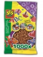 Strijkkralen - bruin (1000 st.)