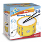 Trommel met schouderband (geel)