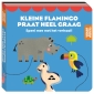 Vrolijke houten vriendje - Kleine flamingo praat heel graag